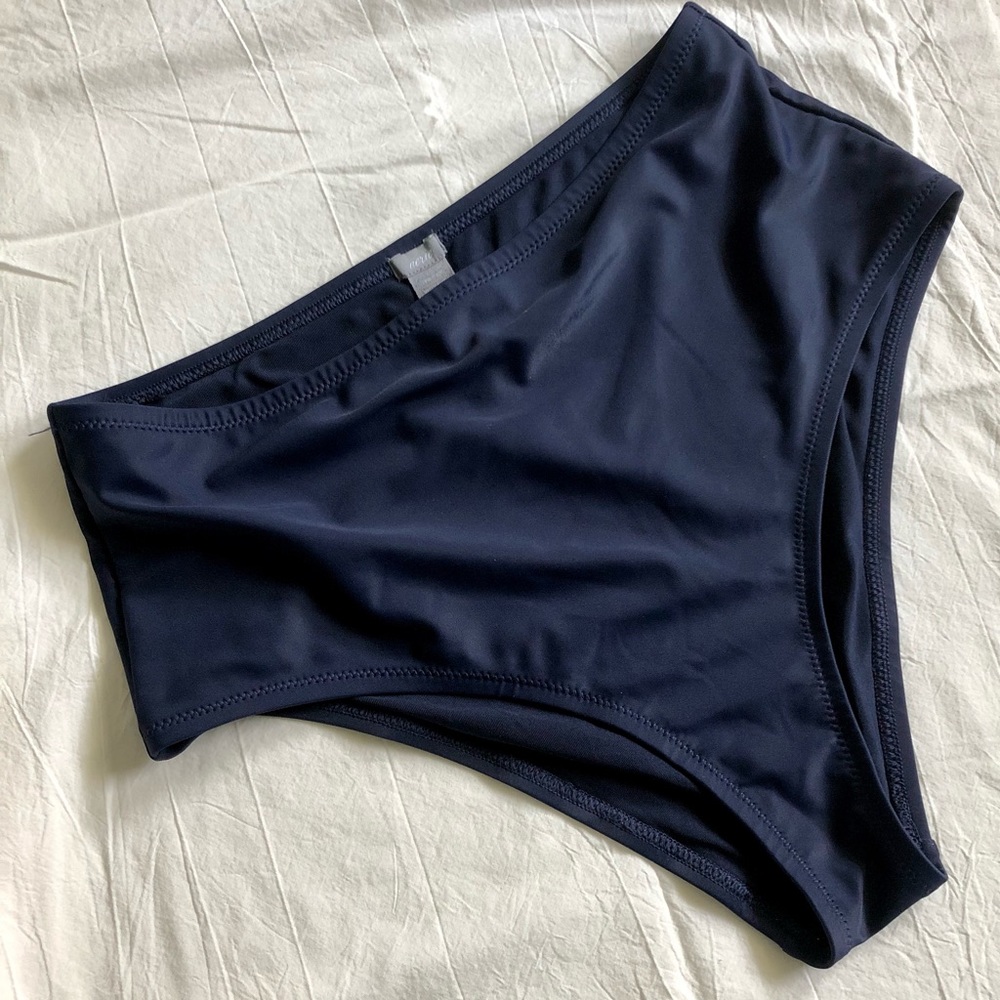 NWOT Aerie high-rise swim bottoms, M